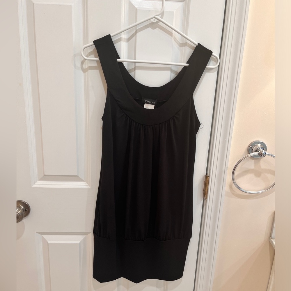 Black minidress